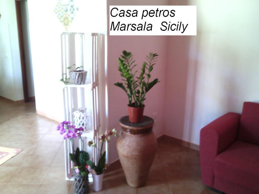 Casa Petros Leilighet Marsala Eksteriør bilde